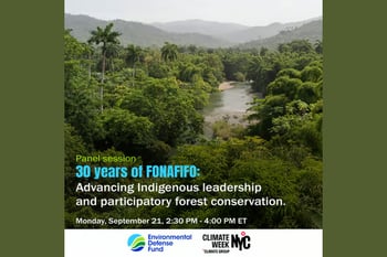 30 Years of FONAFIFO: Advancing Indigenous Leadership and Participatory Forest Conservation