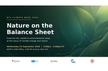 Nature on the Balance Sheet