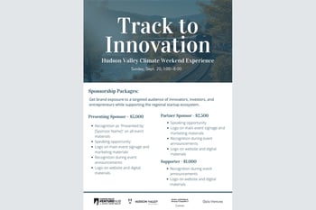 Track to Innovation: Hudson Valley Climate Week Experience