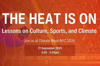 The Heat is On: Lessons on Culture, Sports and Climate