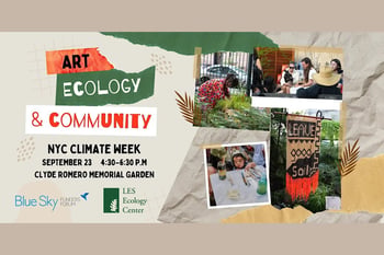 Climate Week Happy Hour: Art, Ecology, & Community