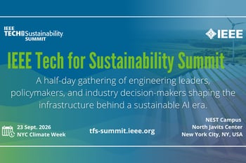 IEEE Tech for Sustainability Summit
