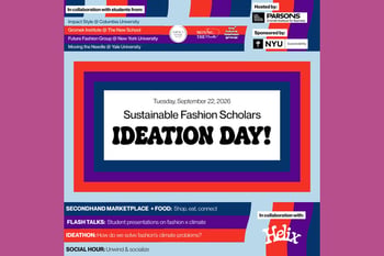 Sustainable Fashion Scholars Ideation Day