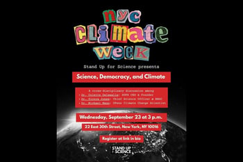 Science, Democracy and Climate: A Panel Discussion