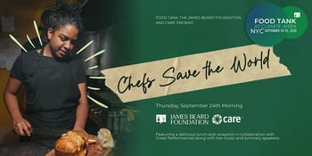 Food Tank at Climate Week NYC: Chefs Save the World