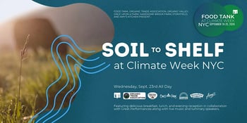 Food Tank at Climate Week NYC: Soil to Shelf