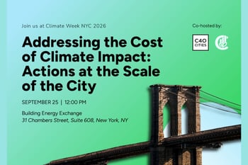 Addressing the Cost of Climate Impact: Actions at the Scale of the City