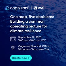 One Map, Five Decisions: Building a Common Operating Picture for Climate Resilience