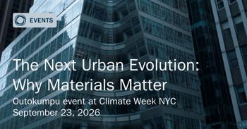 The Next Urban Evolution: Why Materials Matter