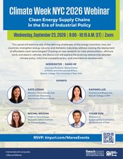 Clean Energy Supply Chains in the Era of Industrial Policy