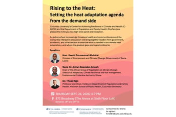 Rising to the Heat: Setting the heat adaptation agenda from the demand side