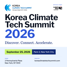 Korea Climate Tech Summit 2026