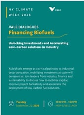 Vale Dialogues: Financing Biofuels, a conversation in partnership with UBS - Unlocking Investments and Accelerating Low-Carbon Solutions in Industry