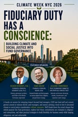 Fiduciary Duty Has a Conscience: Building Climate and Social Justice into Fund Governance