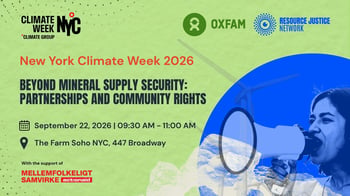 Beyond Mineral Supply Security: Partnerships and Community Rights