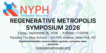 NYPH Regenerative Metropolis Symposium 2026