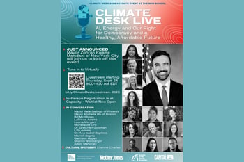 Climate Desk Live: AI, Energy, and Our Fight for Democracy and a Healthy, Affordable Future