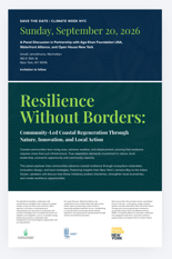 Resilience Without Borders: Community Led Coastal Regeneration Through Nature, Innovation, and Local Action