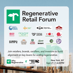 Why Regenerative: Regenerative Retail Forum