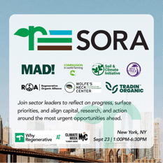 Why Regenerative: The State of Regenerative Agriculture (SORA)