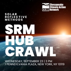 SRM Hub Crawl: Building a Community for Responsible Solar Reflective Methods Research and Governance