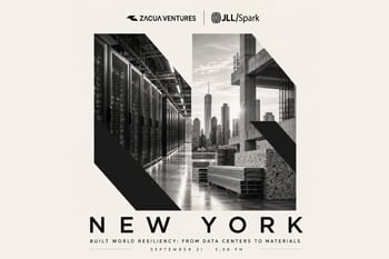 Built World Resiliency: From Data Centers to Materials (by Zacua Ventures and JLL Spark)