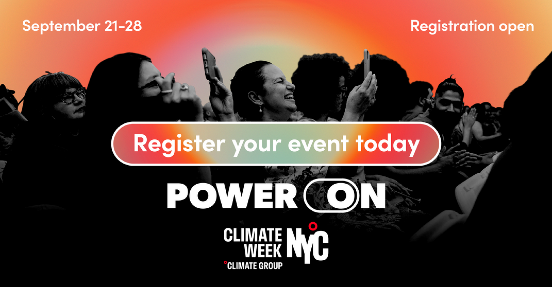 Register your event today