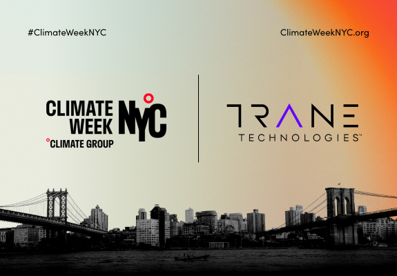 Climate Week NYC announces Trane Technologies as Headline Partner