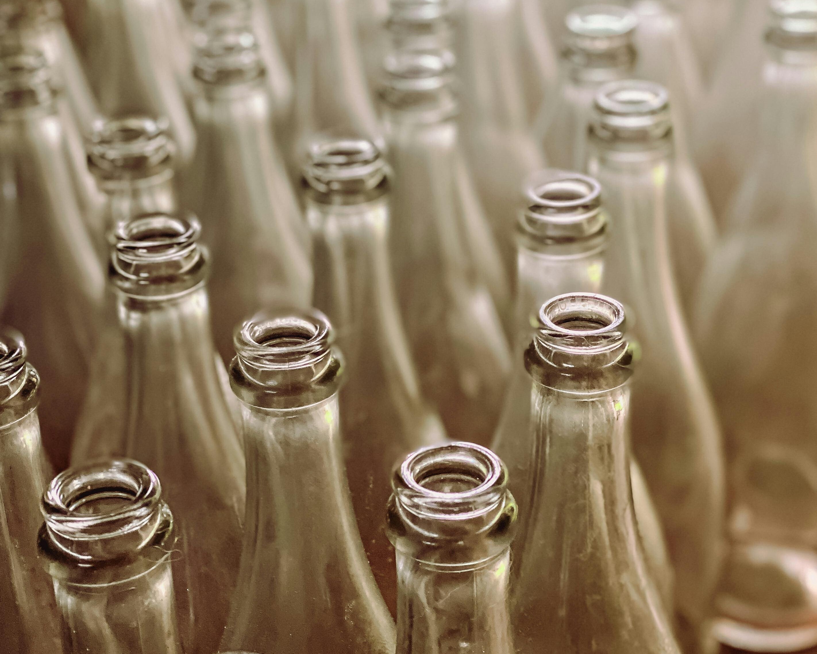 Glass bottles