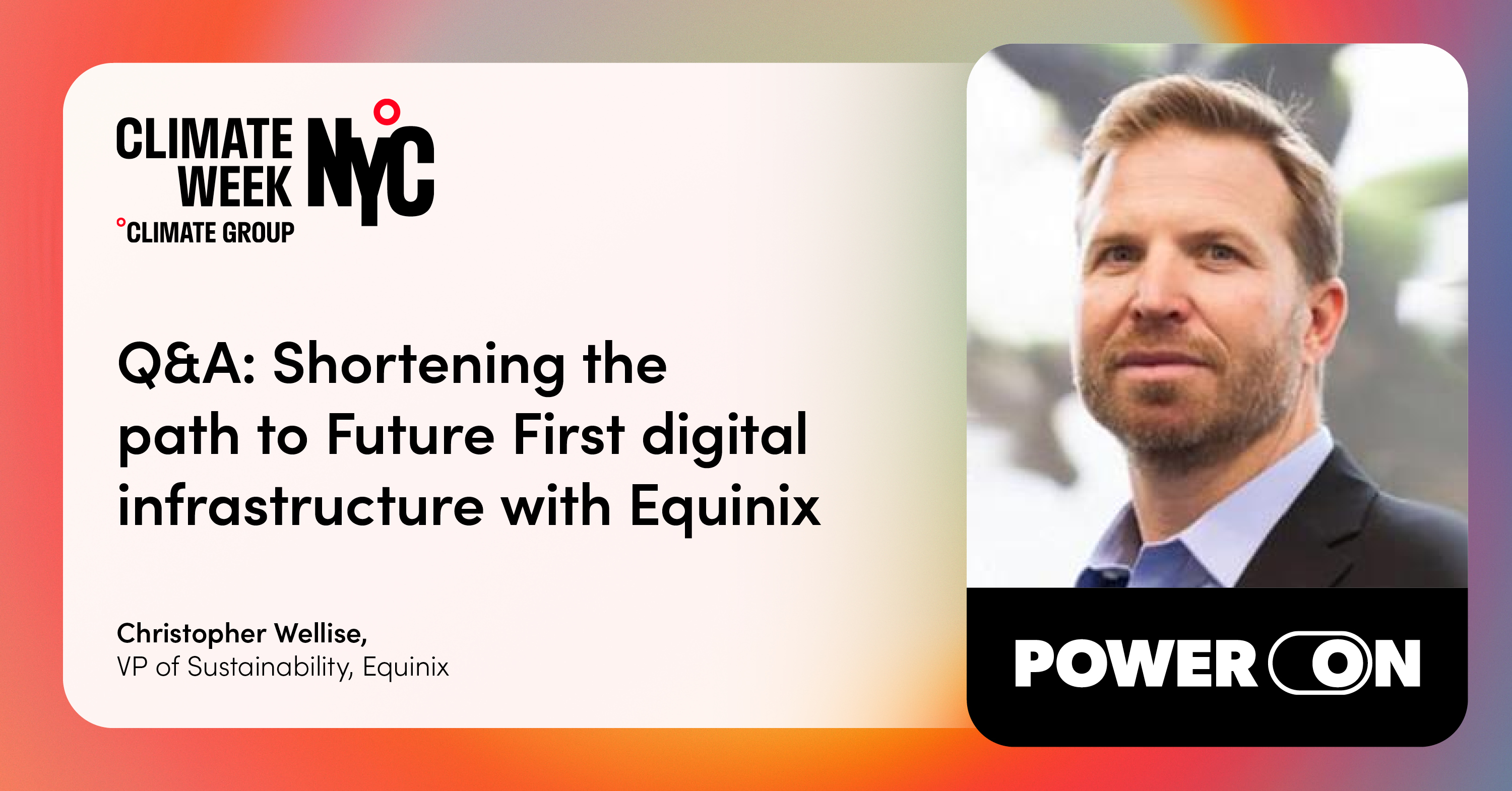Q&A: Shortening the path to Future First digital infrastructure with Equinix