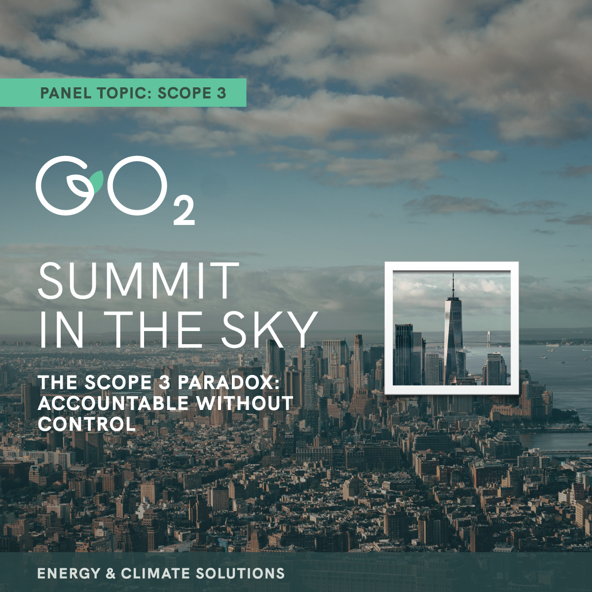 The Scope 3 Control Paradox | Panel & Networking Lunch