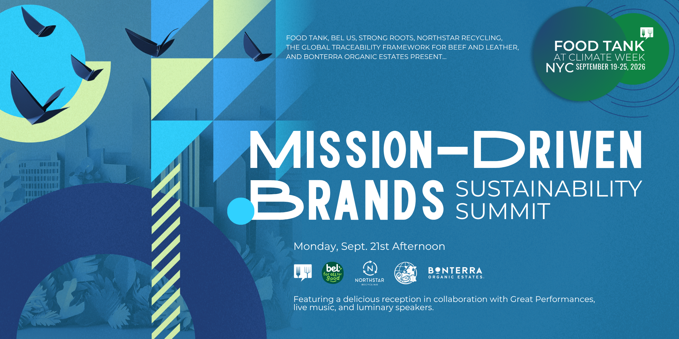 Food Tank at Climate Week NYC: Mission Driven Brands Sustainability Summit