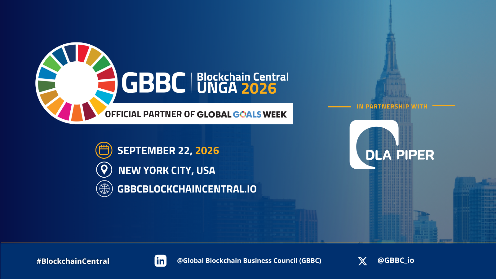 GBBC's 9th Annual Blockchain Central UNGA