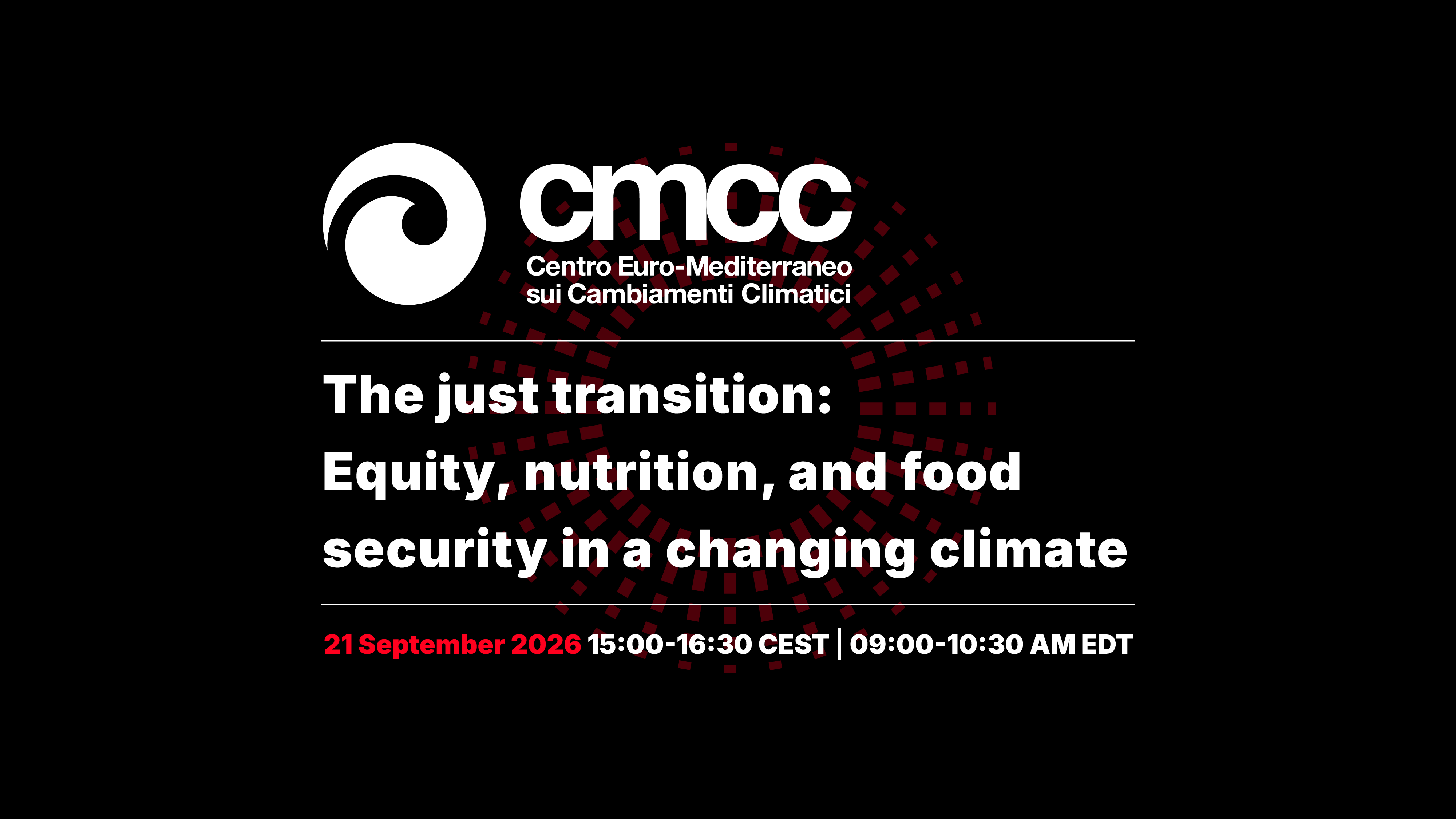 The just transition: Equity, nutrition, and food security in a changing climate