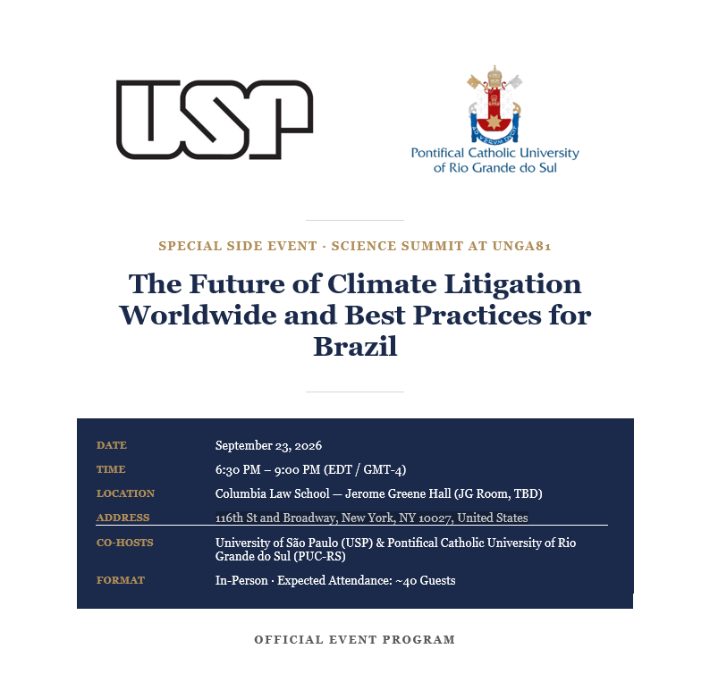 The Future of Climate Litigation Worldwide and Best Practices for Brazil