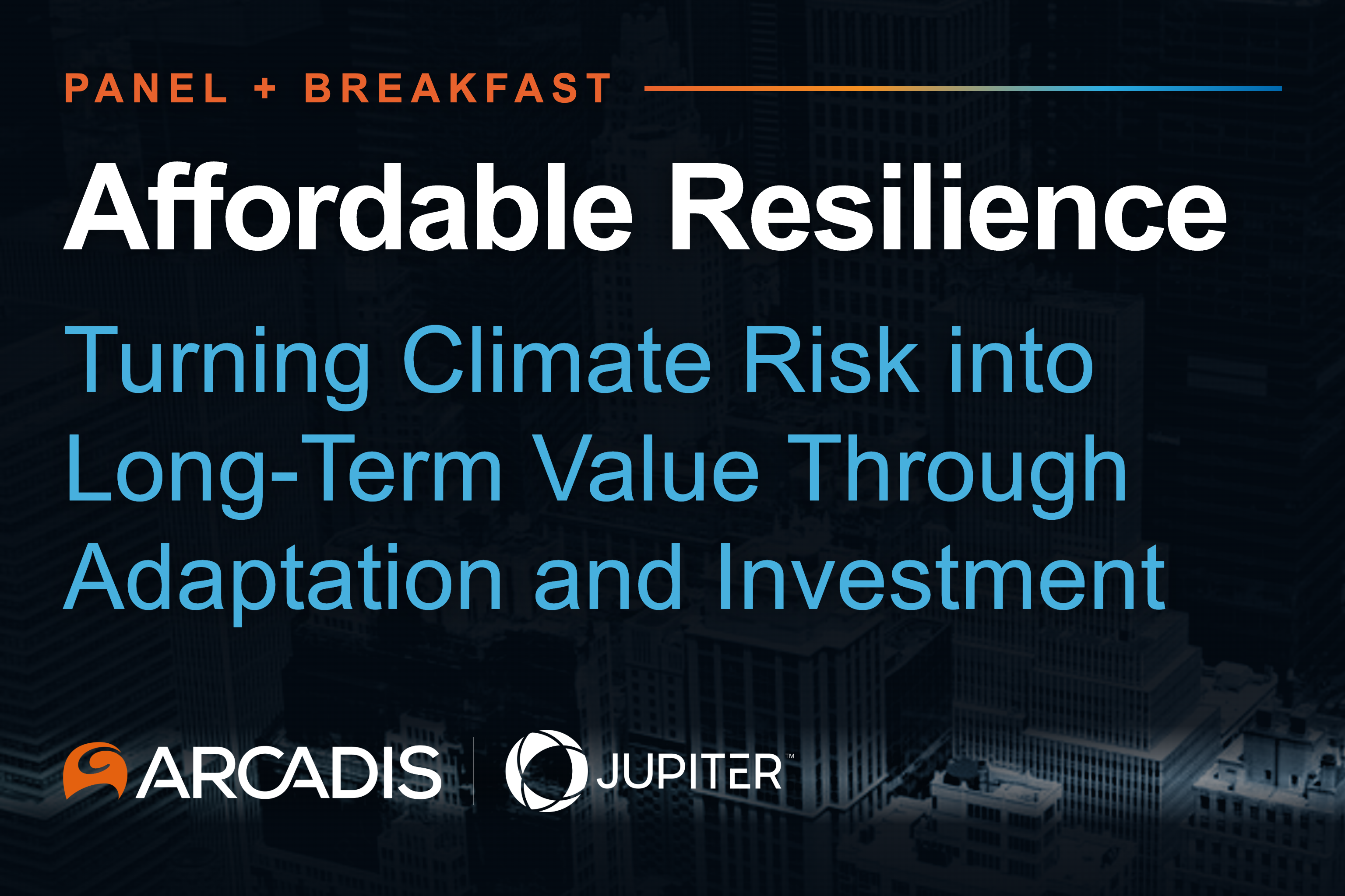 Affordable Resilience: Turning Climate Risk into Long-Term Value Through Adaptation and Investment