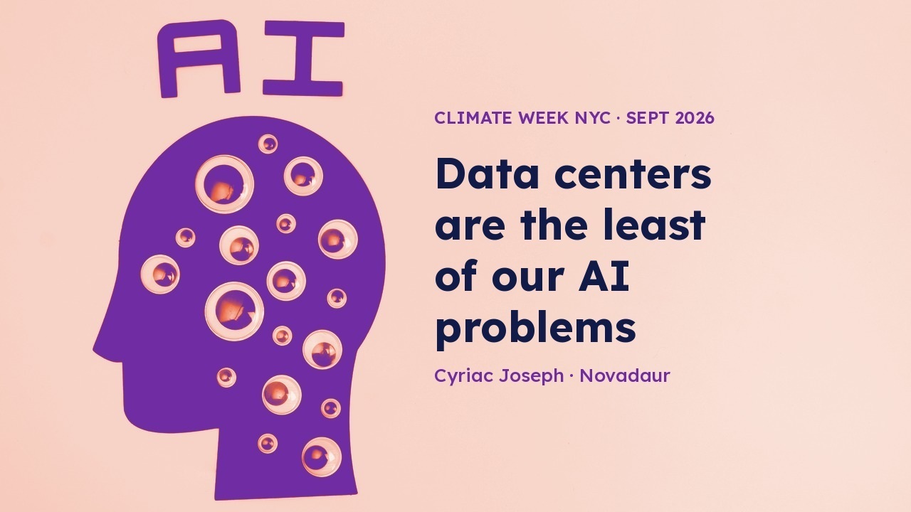 Data centers are the least of our AI problems