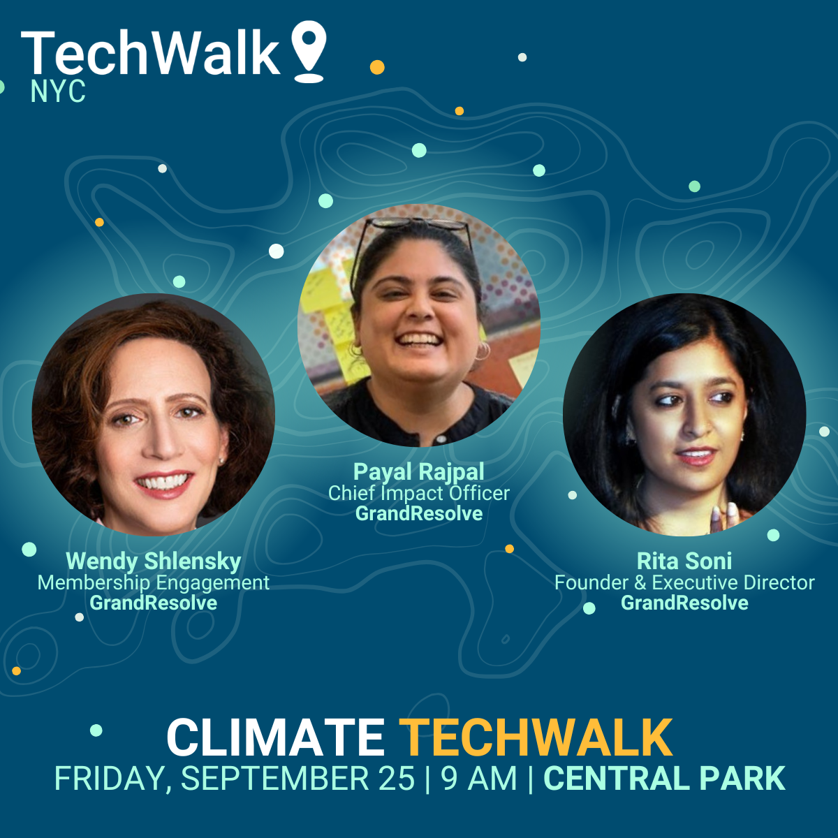 Climate TechWalk | NYC, 9/25 w/ GrandResolve