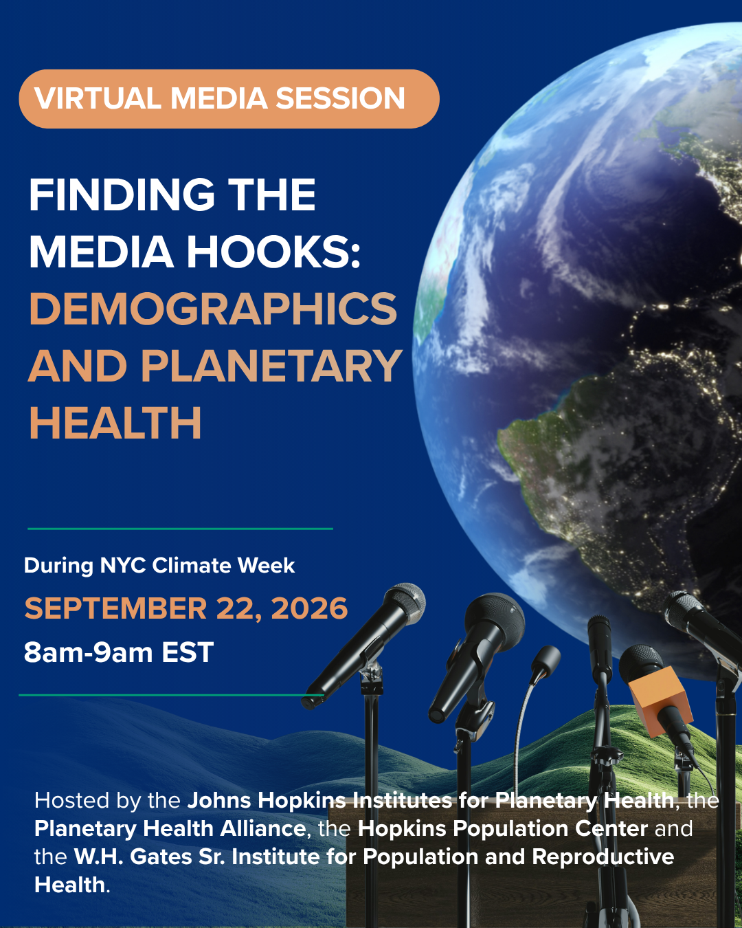 Finding the Media Hooks: Demographics and Planetary Health