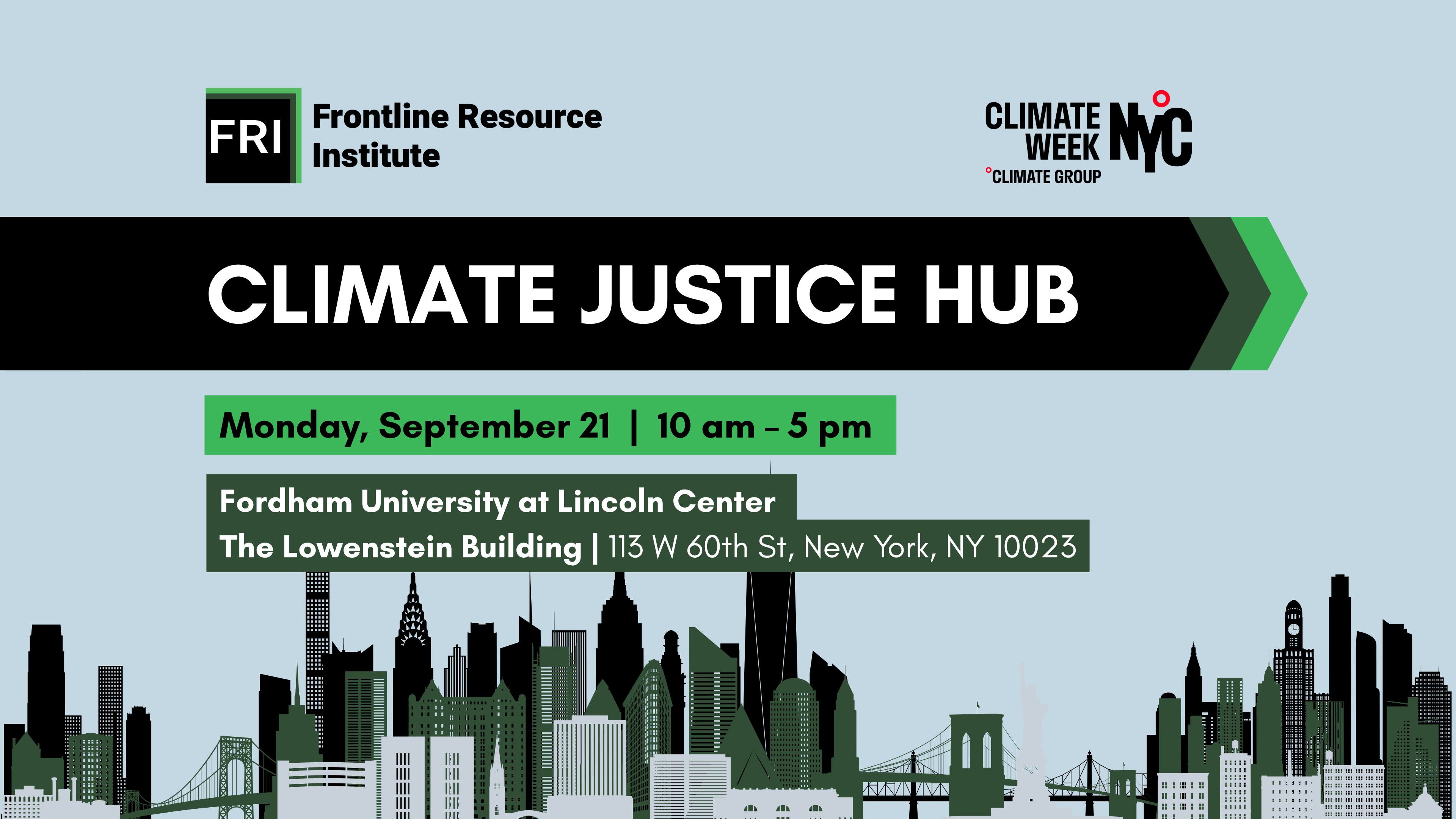 Frontline Resource Institute: Climate Justice Hub