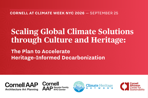 Scaling Global Climate Solutions through Culture and Heritage: The Plan to Accelerate Heritage-Informed Decarbonization