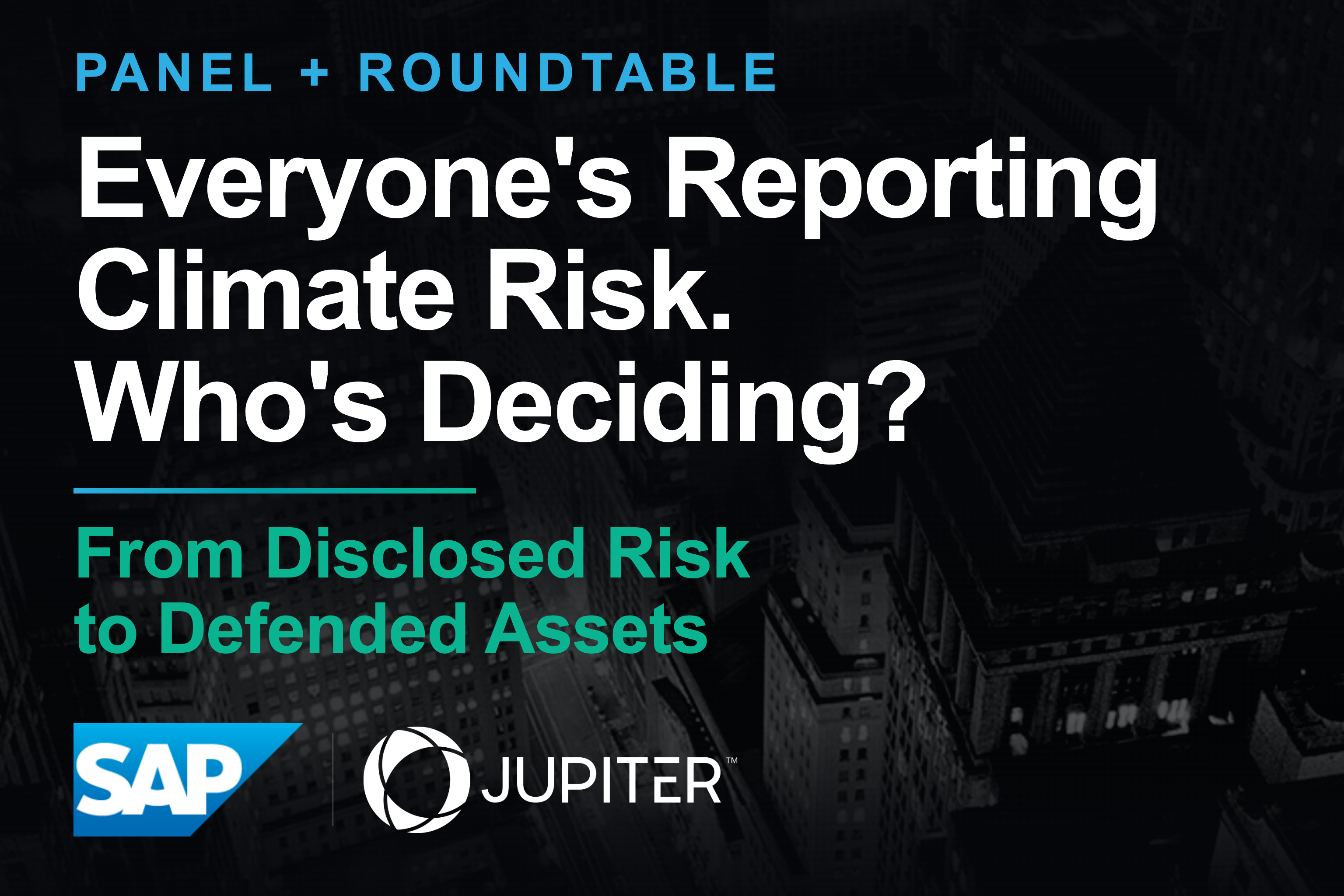 Everyone's Reporting Climate Risk. Who's Deciding? From Disclosed Risk to Defended Assets