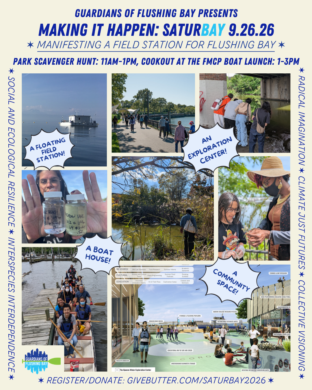 SaturBAY 2026: Making it Happen and Manifesting a Field Station for Flushing Bay