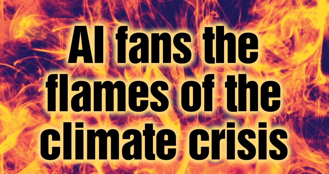 AI Fans the Climate Crisis