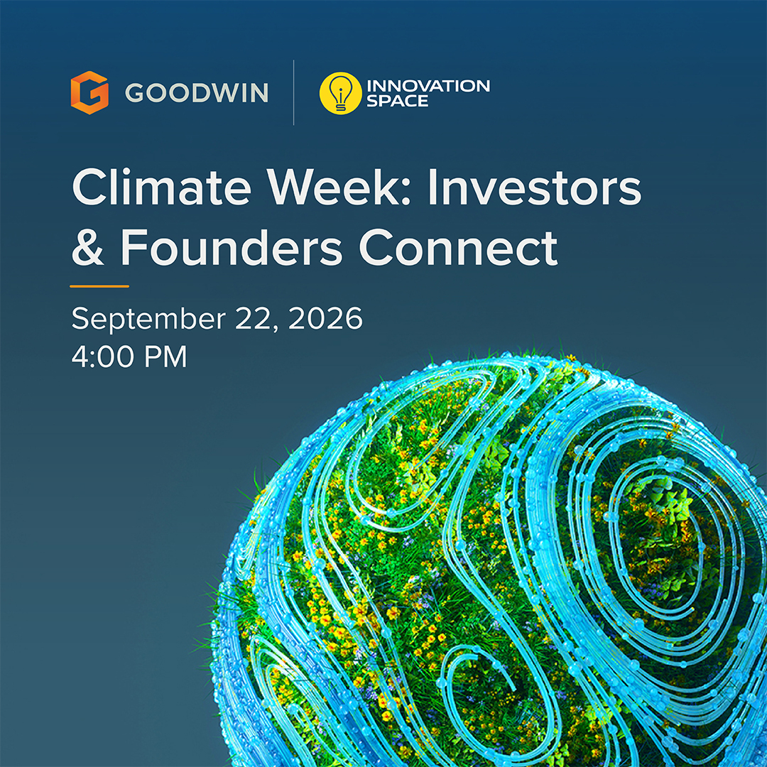 Climate Week: Investors & Founders Connect