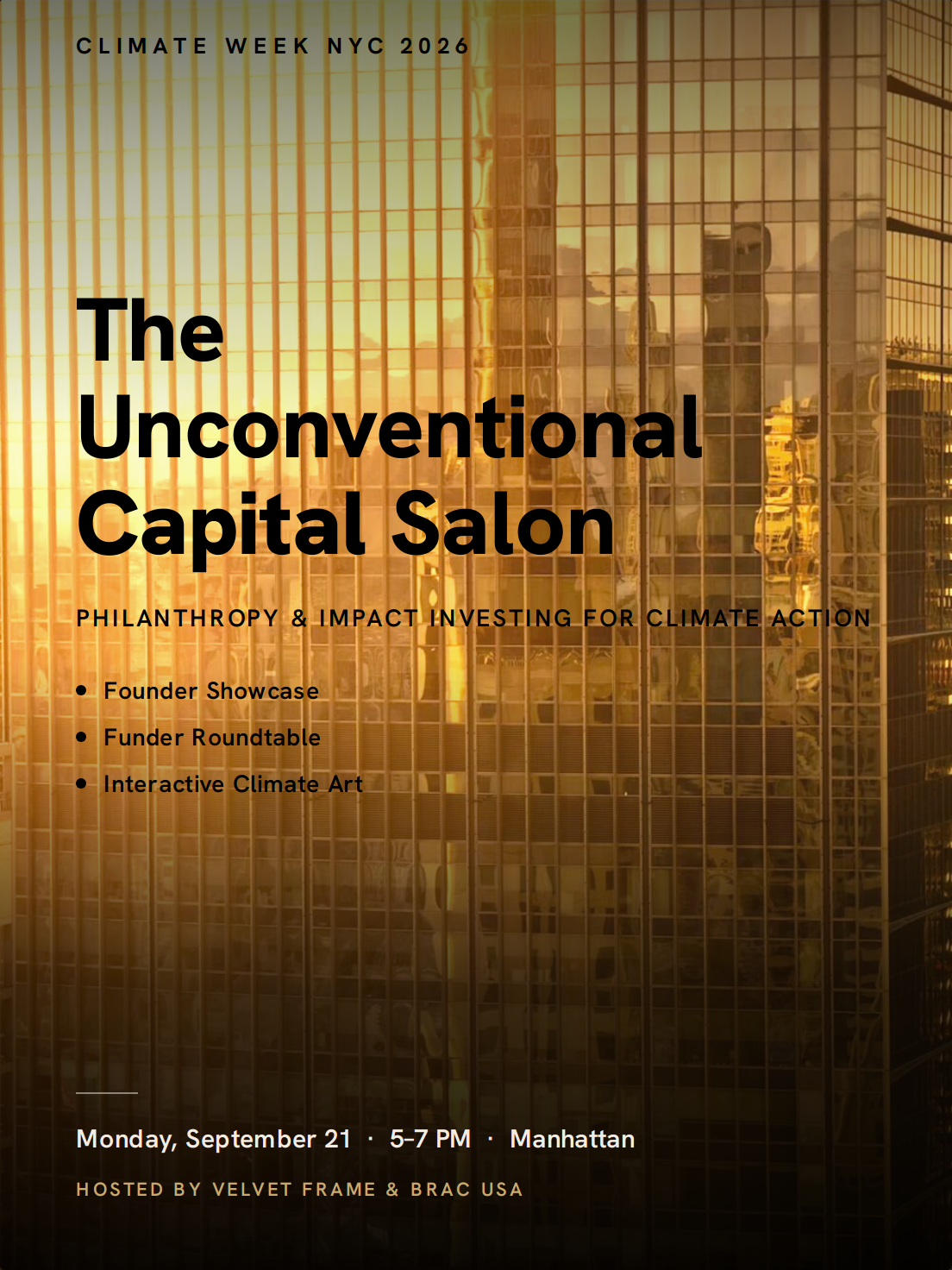 The Unconventional Capital Salon