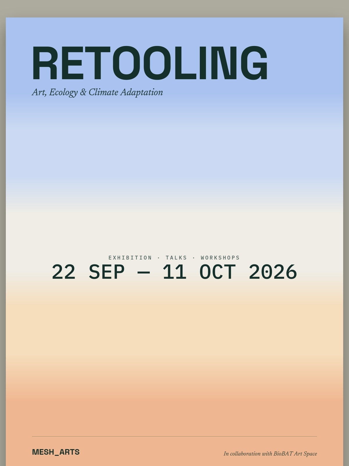 Retooling: Art, Ecology, and Climate Adaptation