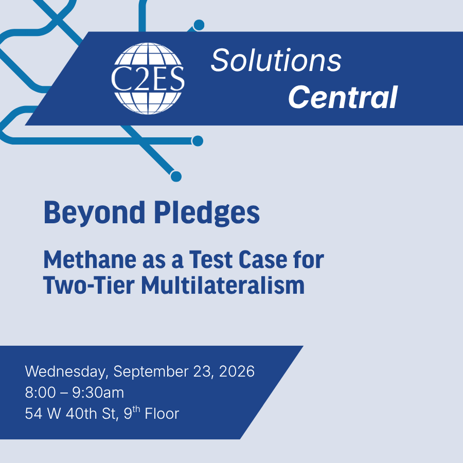 Beyond Pledges: Methane as a Test Case for Two-Tier Multilateralism