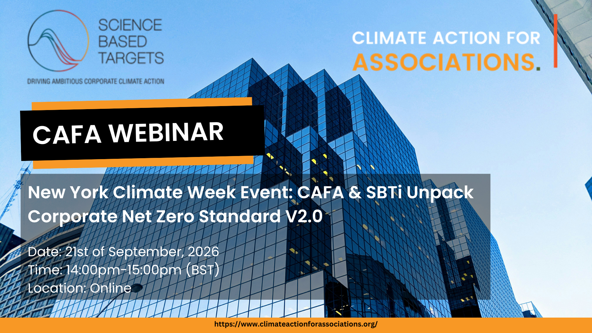CAFA & SBTi Unpack Corporate Net Zero Standard V2.0