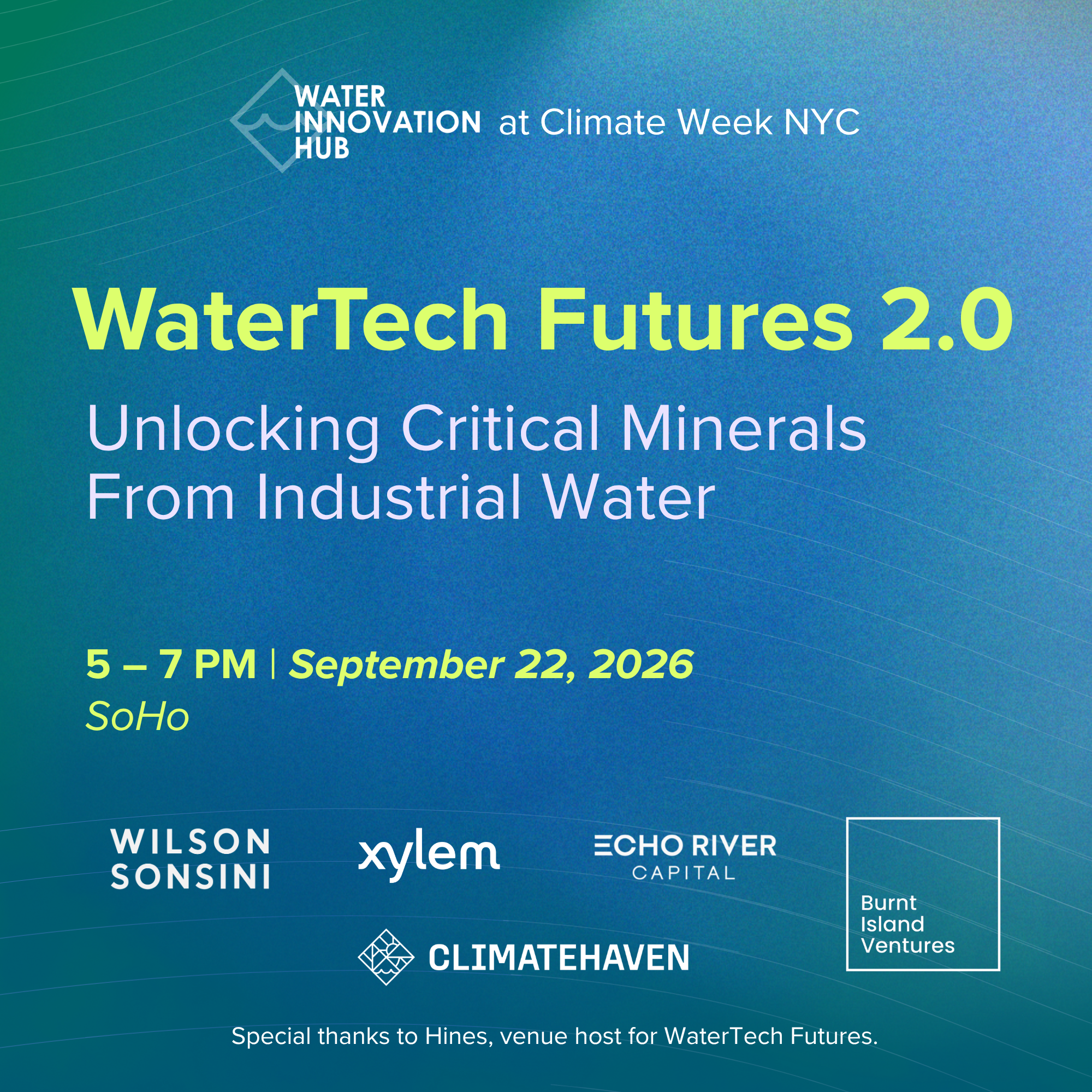 WaterTech Futures 2.0: Unlocking Critical Minerals From Industrial Water